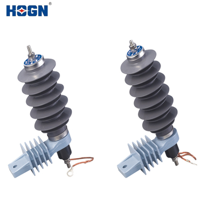 HOGN Polymer HousedMetal-Oxide Surge Arrester Without Leakage Current (Export) KA 10 Gaps Rated 15 KV YH10W